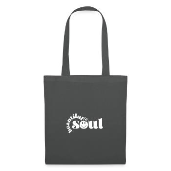 beautiful soul / Belle âme - Sac en tissu - gris graphite - Devant