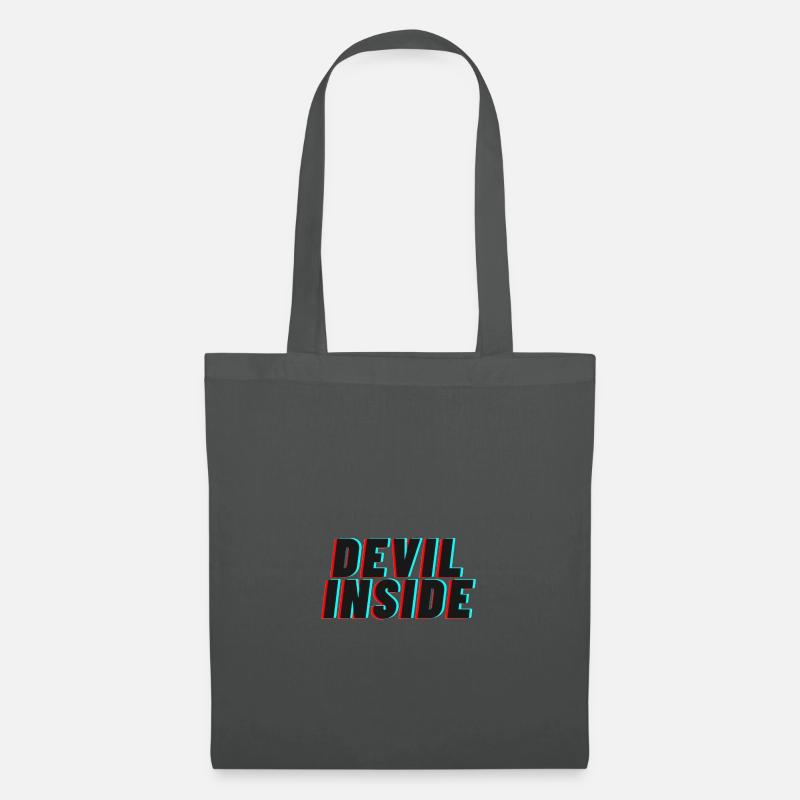 Devil inside - Stoffbeutel - Graphite