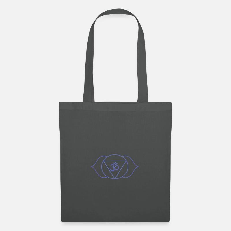 Om Blau - Stoffbeutel - Graphite