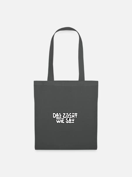 Das zischt - Stoffbeutel - Graphite