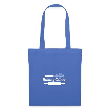 Baking Queen Hobby baker, cake master - Tote Bag - light blue - Front