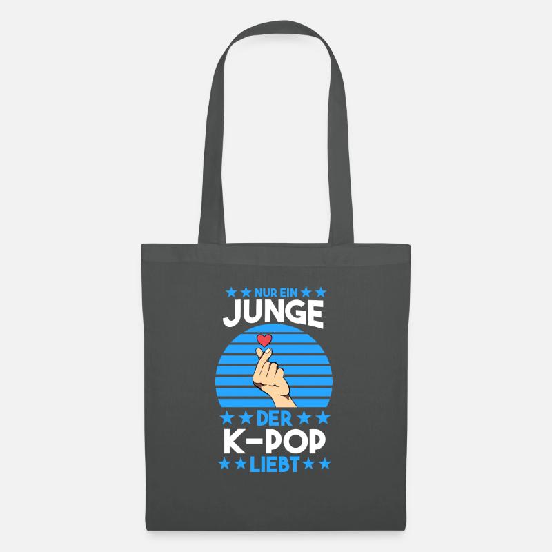 K-pop - Stoffbeutel - Graphite