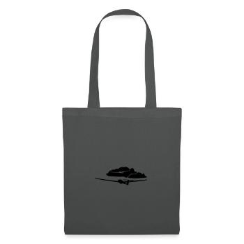 Glider Glider Glider Pilot Pilot - Tote Bag - graphite grey - Front