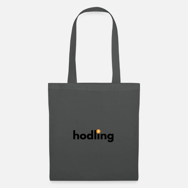 hodling - Stoffbeutel - Graphite