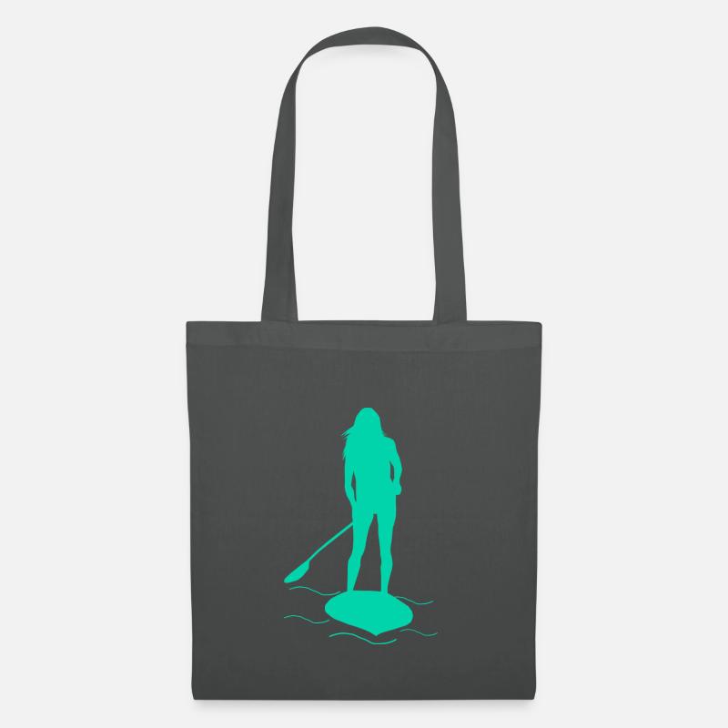Stand Up Paddle - Stoffbeutel - Graphite