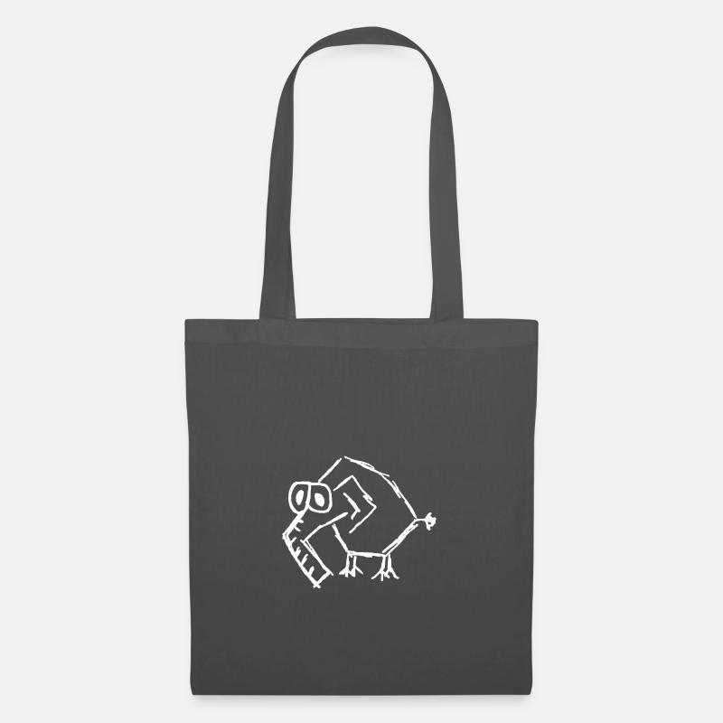 Elefant - Stoffbeutel - Graphite