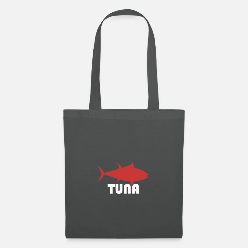 Thunfisch - Stoffbeutel - Graphite