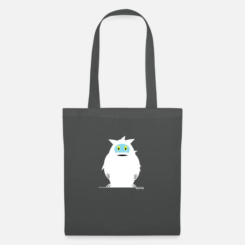 Mister Yeti - Charakter - Stoffbeutel - Graphite