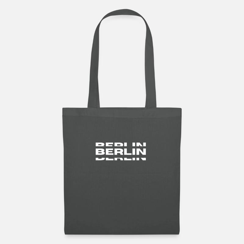 berlin - Stoffbeutel - Graphite