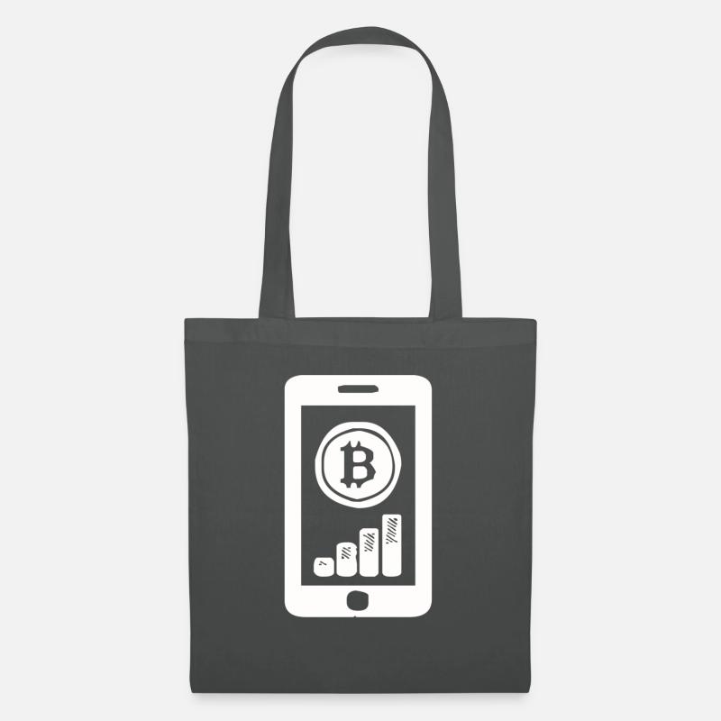 Bitcoin Bullrun - Stoffbeutel - Graphite