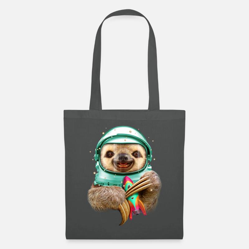 SPACESLOTH - Stoffbeutel - Graphite