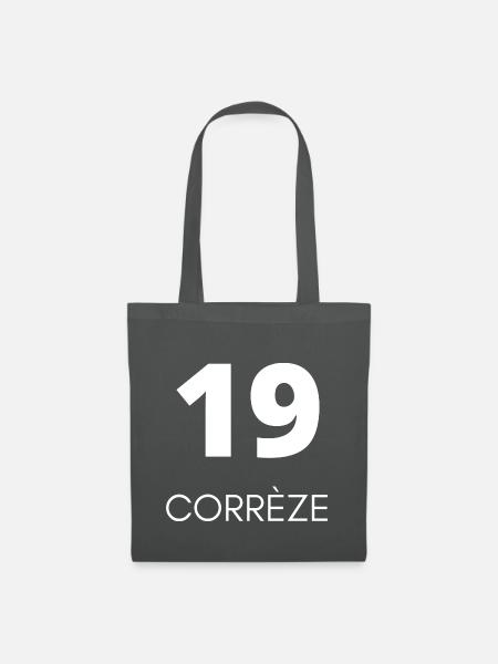 19 Corrèze - Stoffbeutel - Graphite