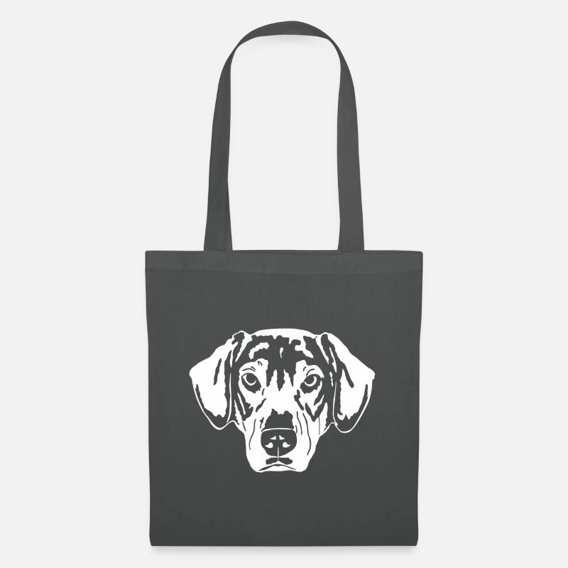 Schäferhund Mix - Stoffbeutel - Graphite