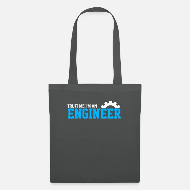 Trust Me I'm An Engineer - Tote Bag - graphite grey
