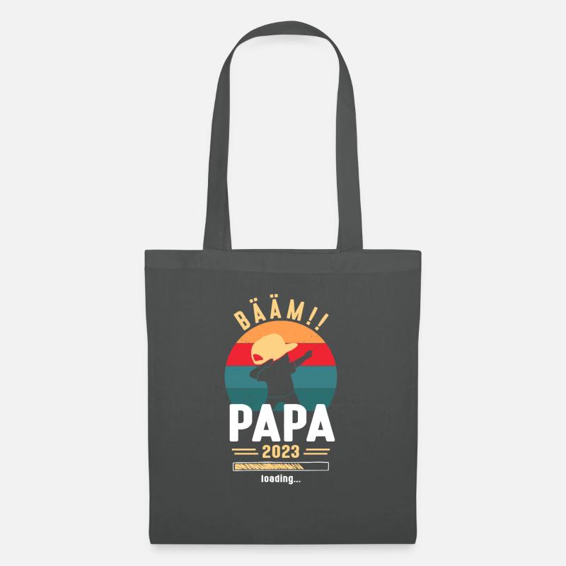 Papa 2023 Loading - Stoffbeutel - Graphite