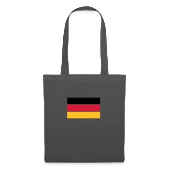 deutschland_50 - Stoffbeutel - Graphite - Vorne