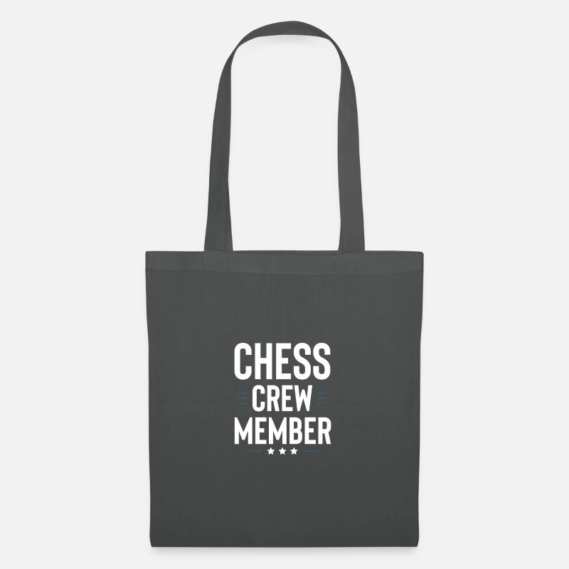 Chess Crew - Stoffbeutel - Graphite