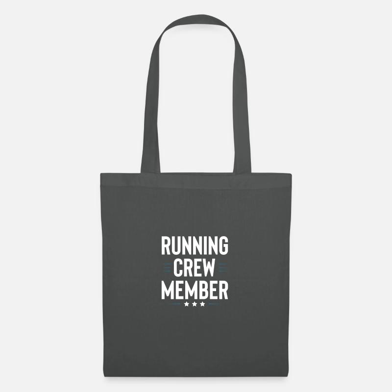 Running Crew - Stoffbeutel - Graphite
