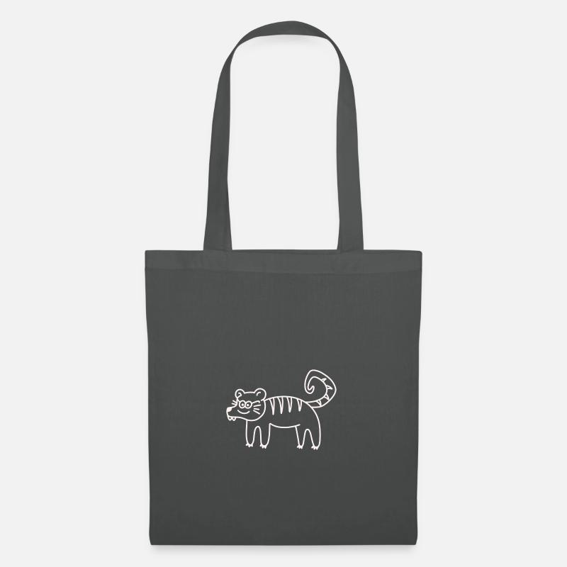 Anti-Zoo Three White - Stoffbeutel - Graphite