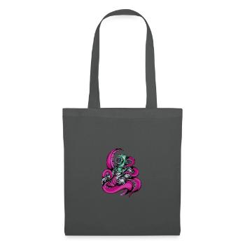Taucher Octopus - Stoffbeutel - Graphite - Vorne