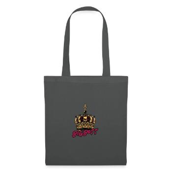 couronne - Sac en tissu - gris graphite - Devant