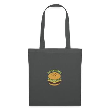 hamburger - Tote Bag - graphite grey - Front