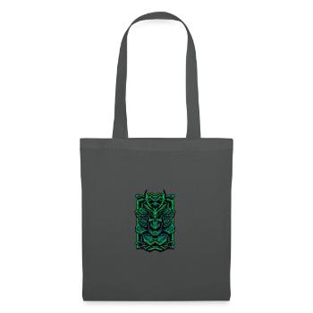 Samouraï squelette - Sac en tissu - gris graphite - Devant