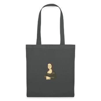 Mona Lisa - Sac en tissu - gris graphite - Devant