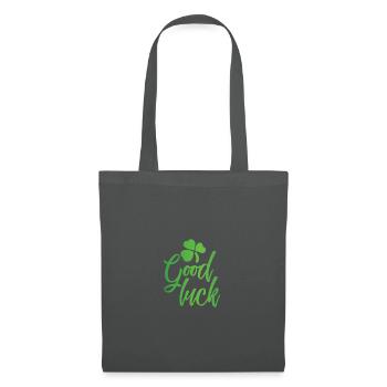 Viel Glück Viel Glück Motivation Inspiration speic - Stoffbeutel - Graphite - Vorne