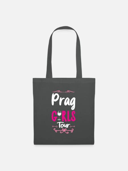Prag Girls Tour - Stoffbeutel - Graphite