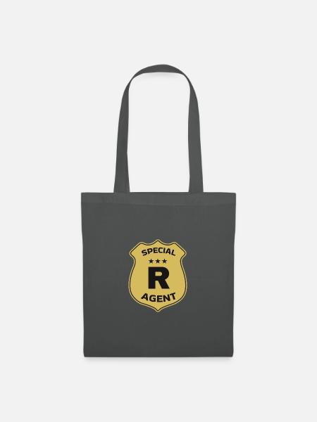 Special Agent R - Stoffbeutel - Graphite