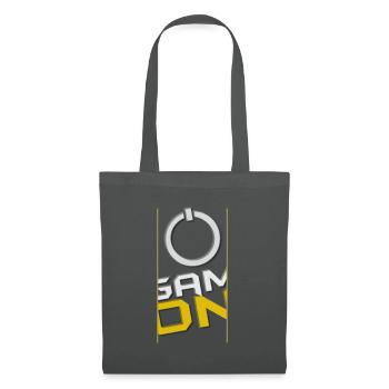 Game ON - Tote Bag - graphite grey - Front