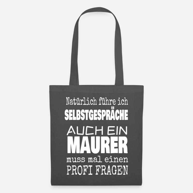 Maurer - Stoffbeutel - Graphite