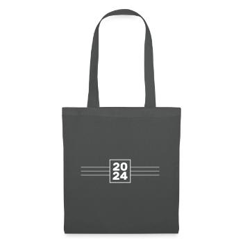 2024 year - Tote Bag - graphite grey - Front