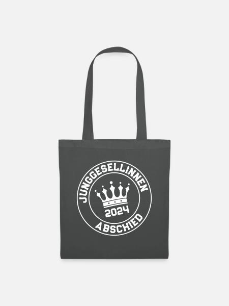Junggesellinnenabschied 2024 Jga - Stoffbeutel - Graphite