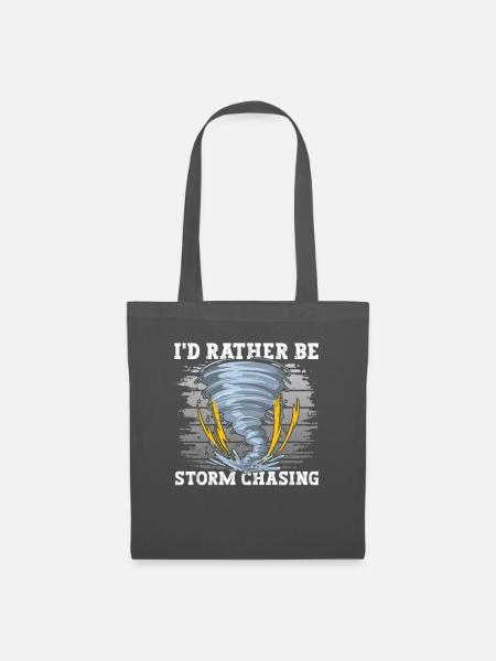 Tornado Sturm Jäger - Stoffbeutel - Graphite