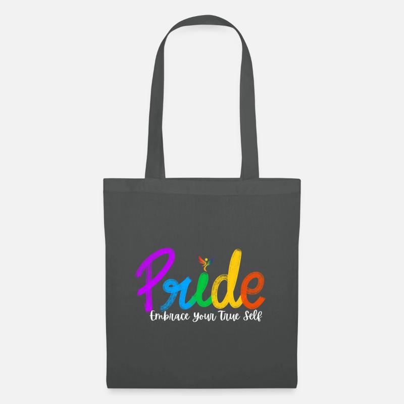 Pride - dark - Tote Bag - graphite grey