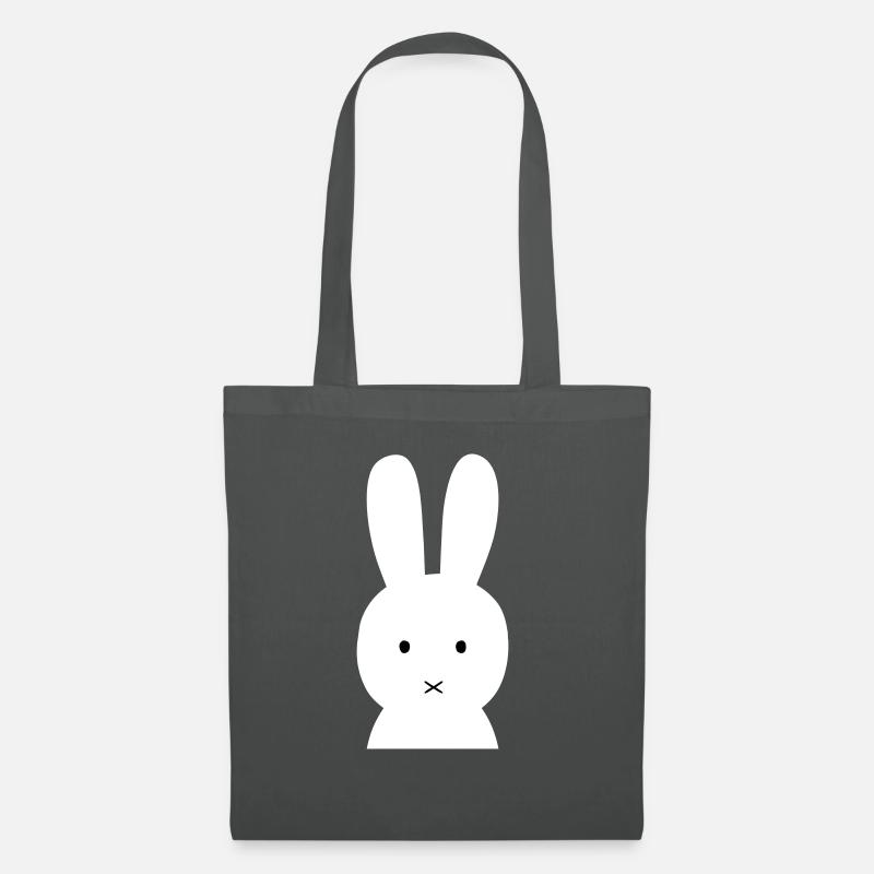 Hase - Stoffbeutel - Graphite