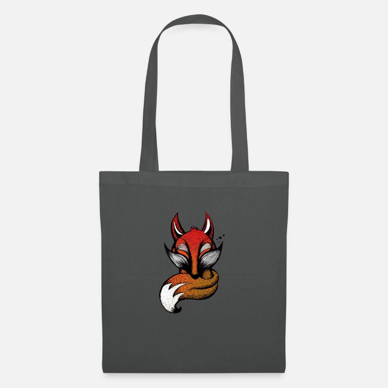Fox - Tote Bag - graphite grey