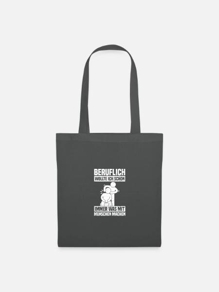 Beruflich Physiotherapie Physio Physiotherapeut - Stoffbeutel - Graphite