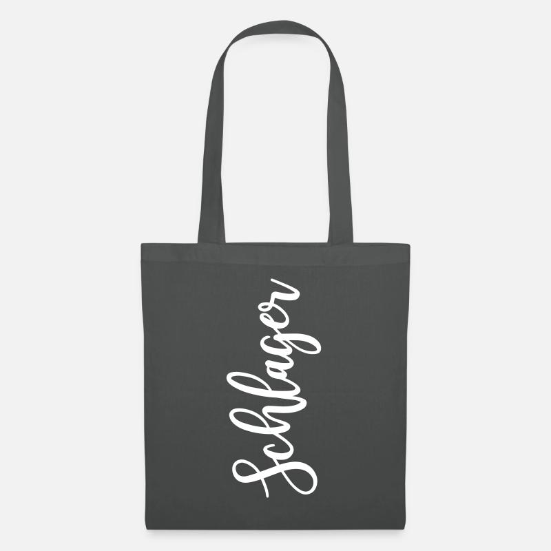 Schlager - Stoffbeutel - Graphite
