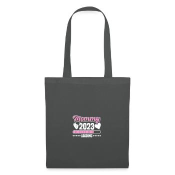 Mommy 2023 Loading mama loading werdende Mam - Tote Bag - graphite grey - Front