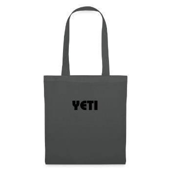 Yeti - Tote Bag - graphite grey - Front
