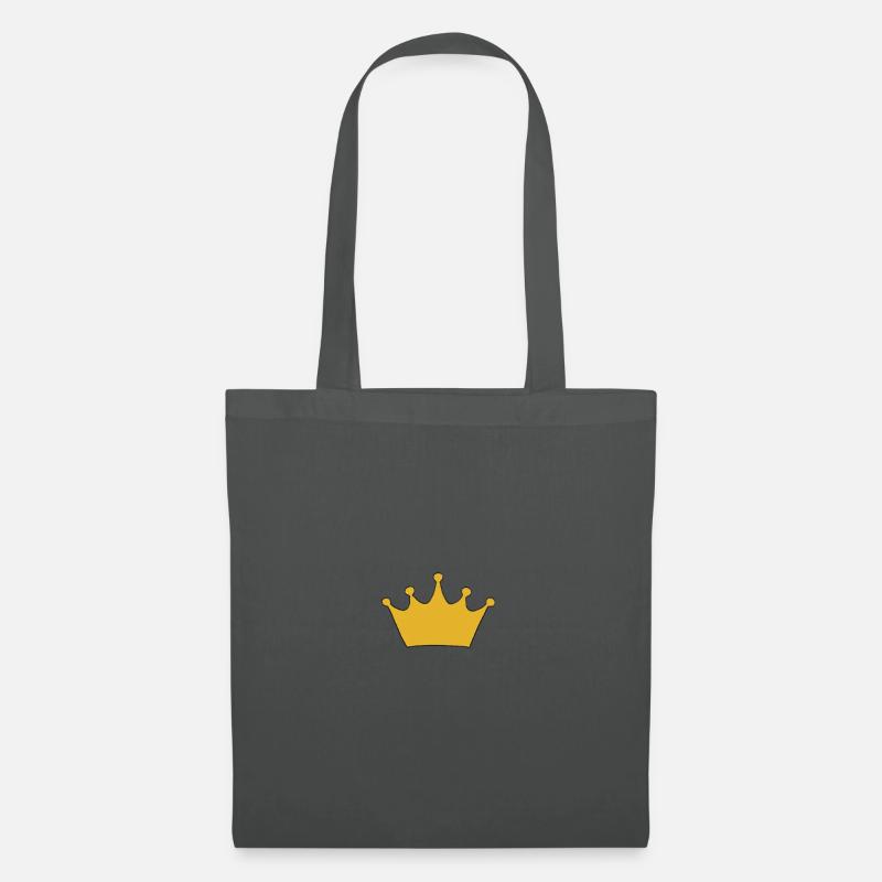 Crown - Tote Bag - graphite grey