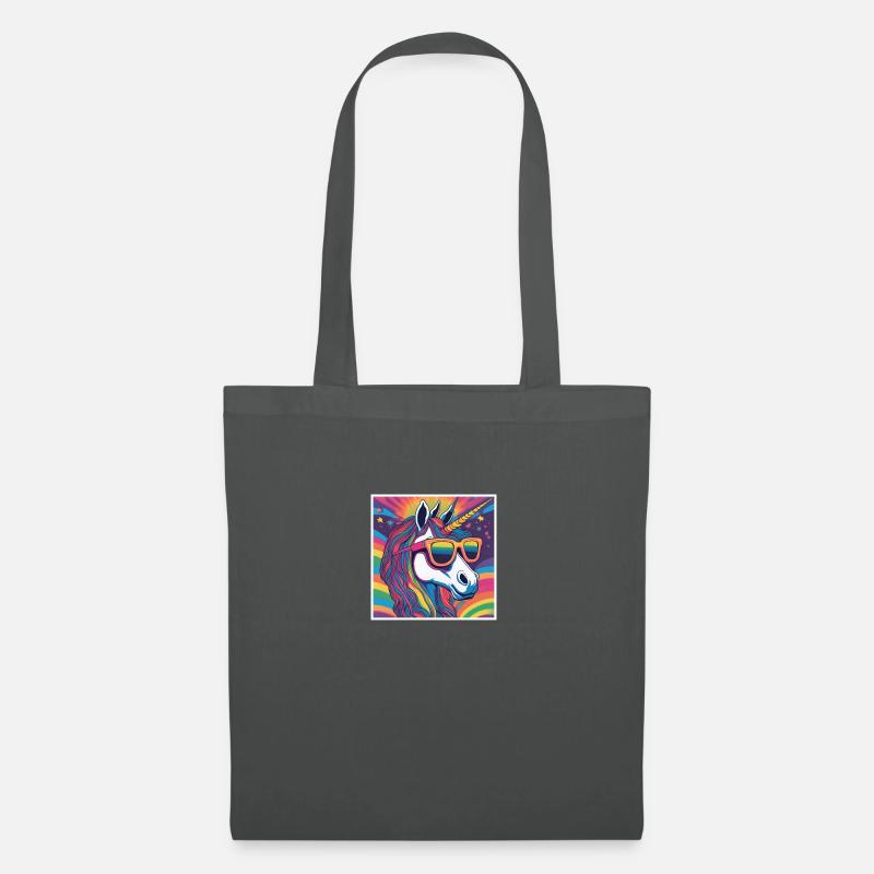 Einhorn 1 - Stoffbeutel - Graphite