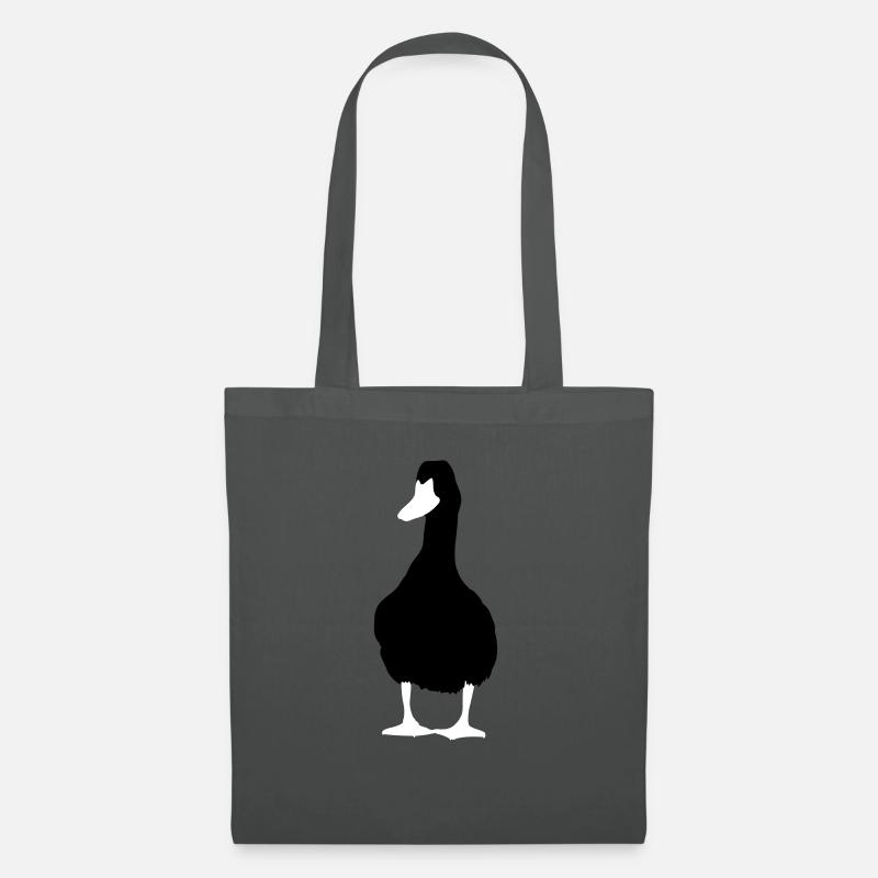 Ente - Stoffbeutel - Graphite