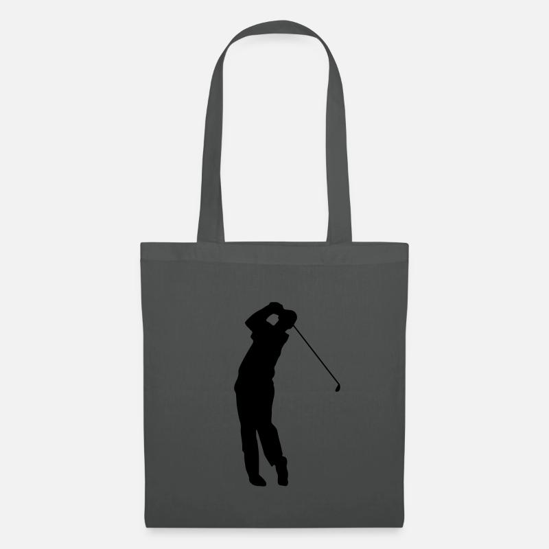 Golfer - Stoffbeutel - Graphite