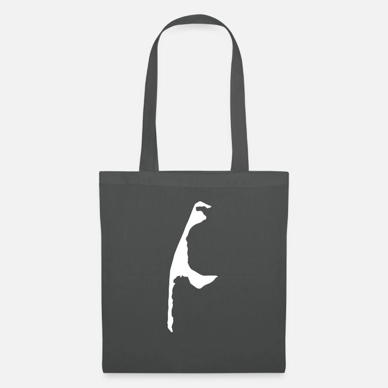 Sylt Silhouette - Stoffbeutel - Graphite
