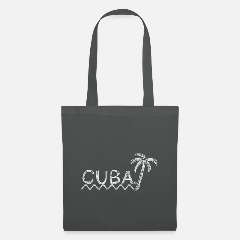 Cuba - Stoffbeutel - Graphite