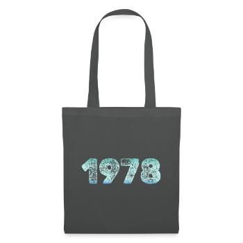 Year 1978 - Tote Bag - graphite grey - Front